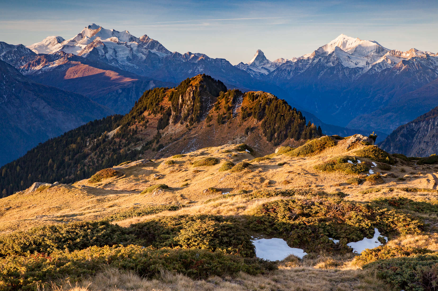 Aletsch Gletscher Fels Schnee — Landschaftsfotografie Workshop