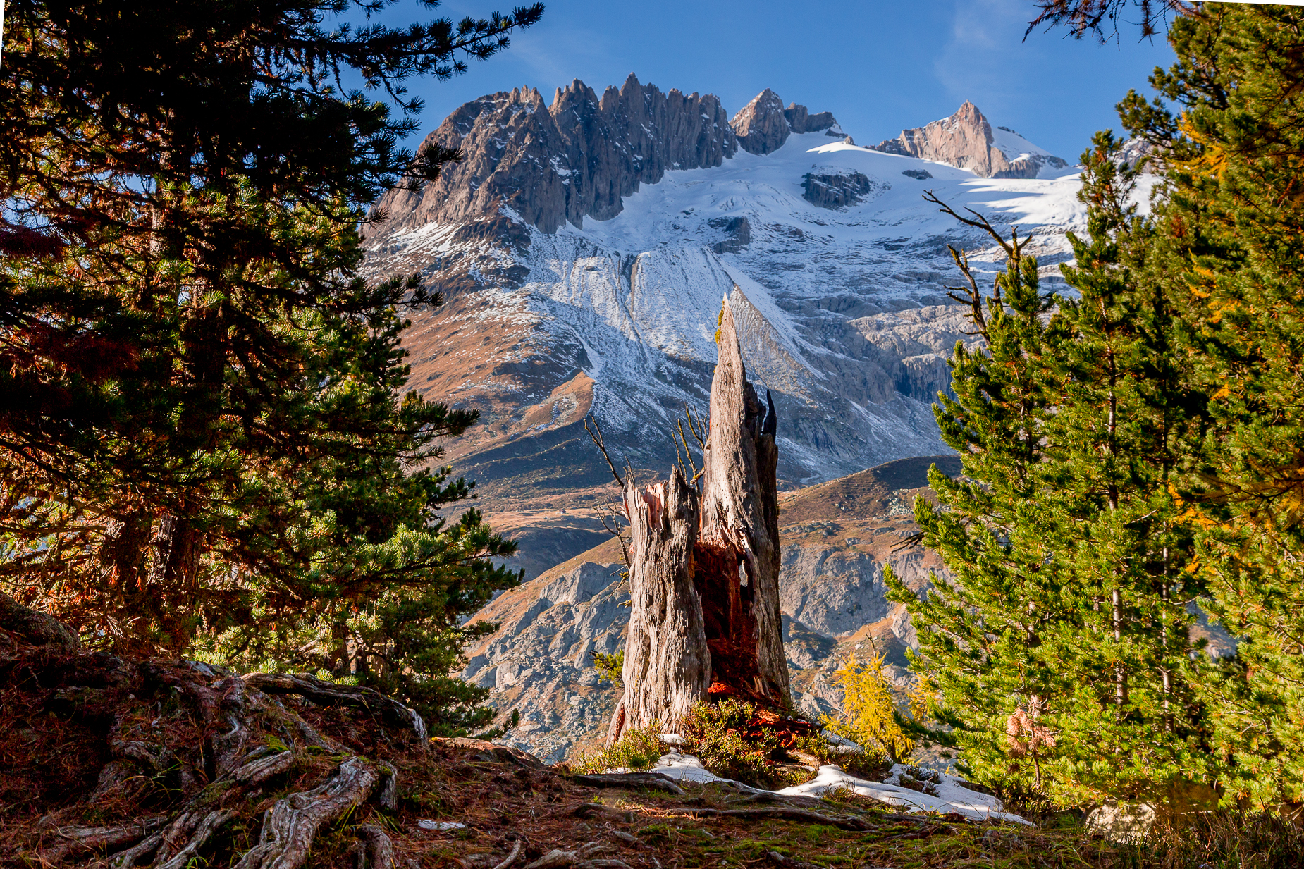 Aletsch Gletscher Winter — Fotoworkshop Wallis Schweiz