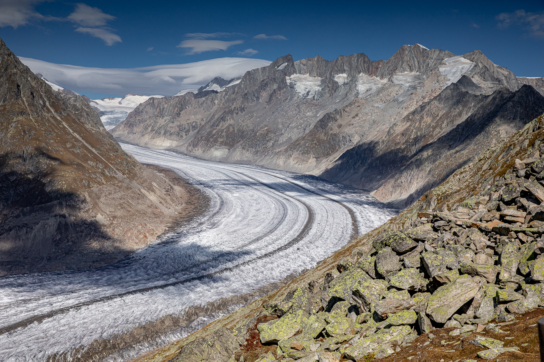 Aletsch Wallis Schnee — Landschaftsfotografie Workshop