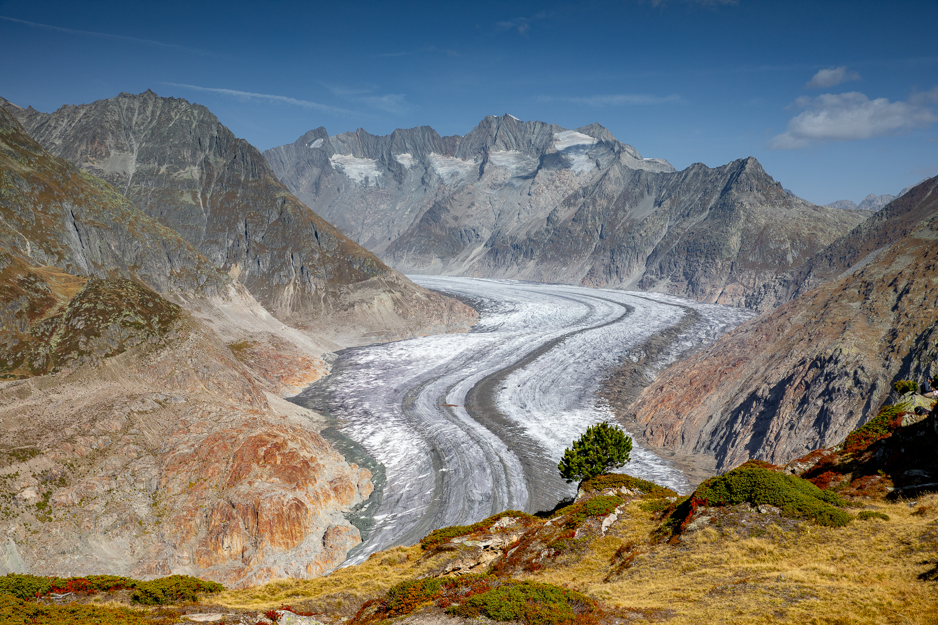 Aletschgletscher Abendrot — Fotoworkshop Wallis Lightexplorers
