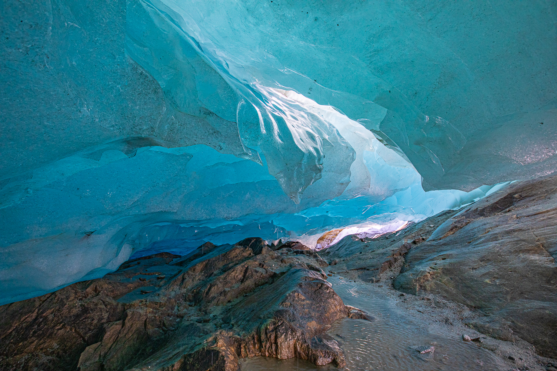 Aletschgletscher Lichter Wallis — Fotoworkshop Lightexplorers