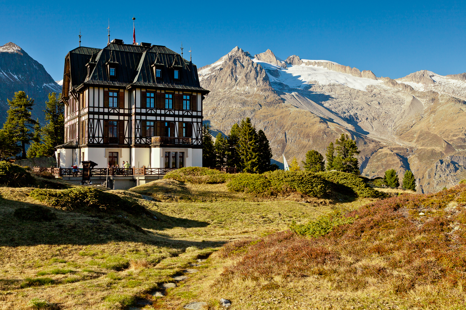 Aletschgletscher Schweiz Schnee — Fotografie Fotoworkshop