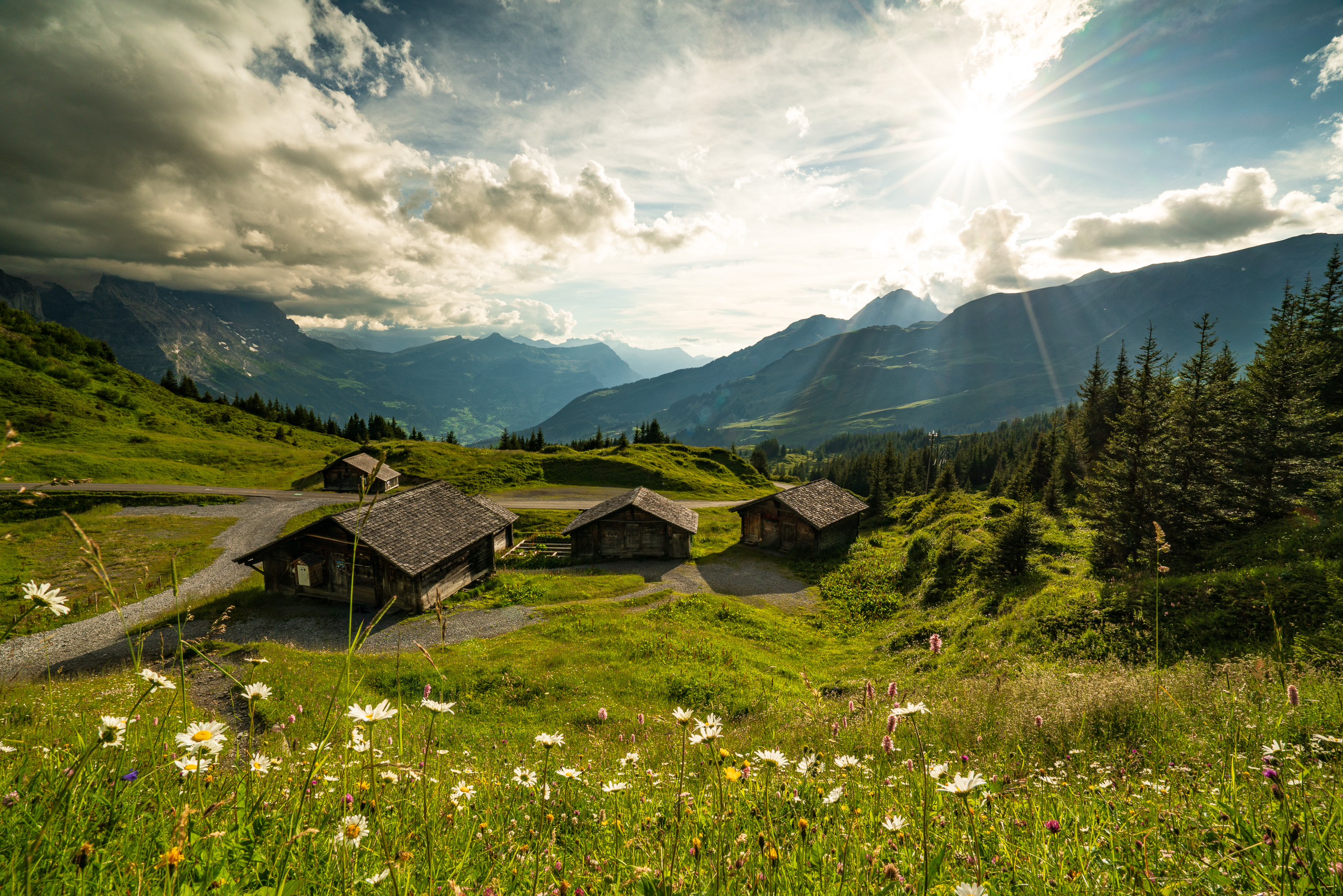 Alpen Berner Oberland Herbst — Landschaftsfotografie Workshop