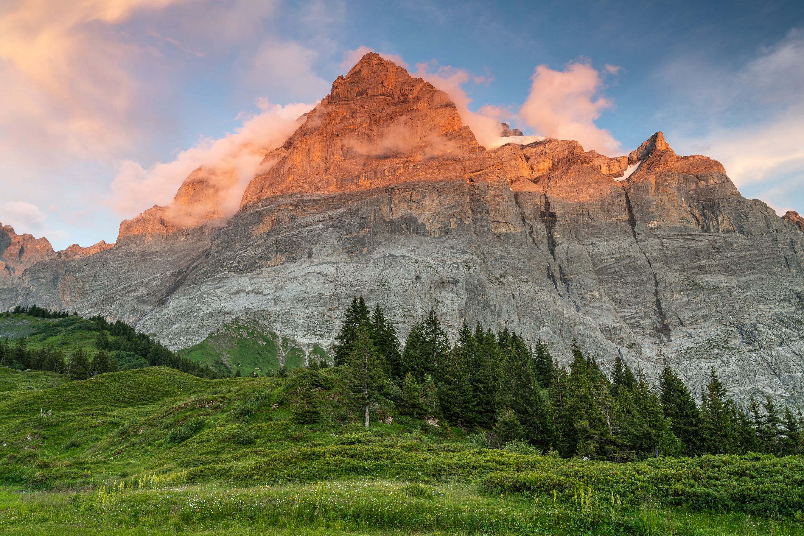 Grindelwald Berner Oberland Berge — Fotografie Fotoworkshop