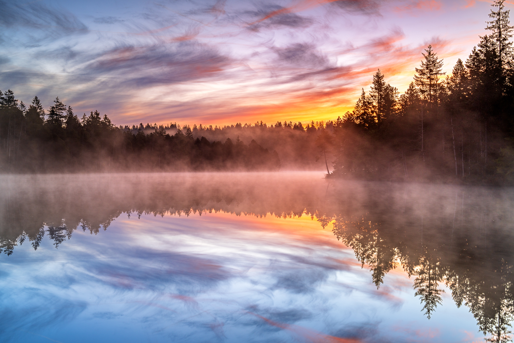 Herbstzauber Jura Sonnenuntergang — Fotografie Workshop