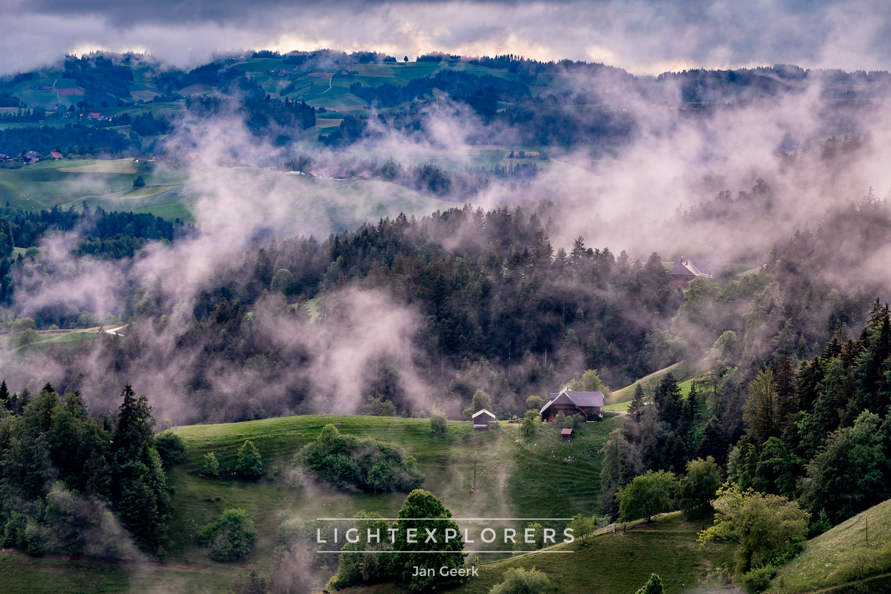 Romantische Emmental Landschaft — Fotografie Fotoworkshop