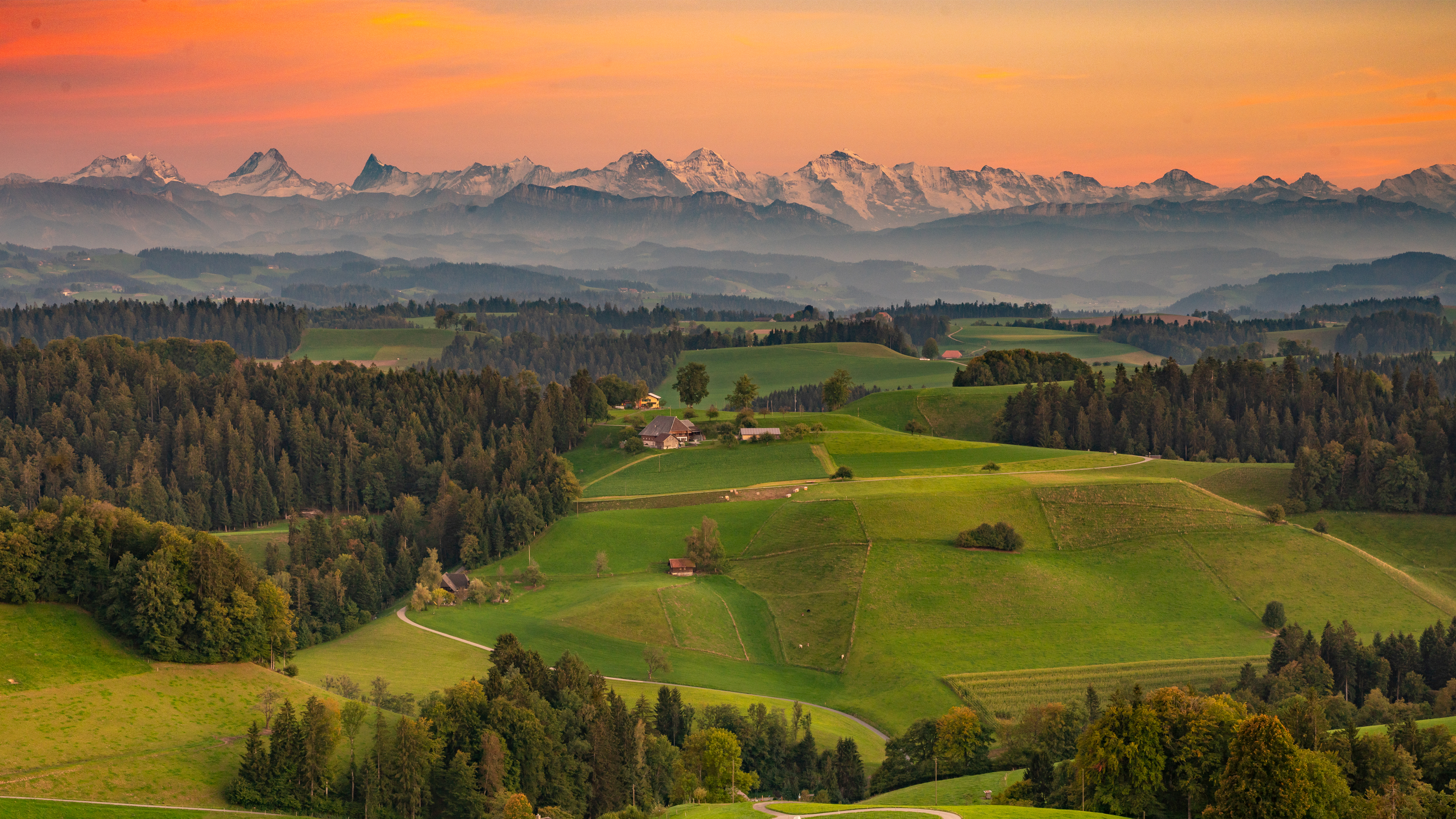 Hügellandschaft Emmental – Landschaftsfotografie Workshop Emmental, Schweiz