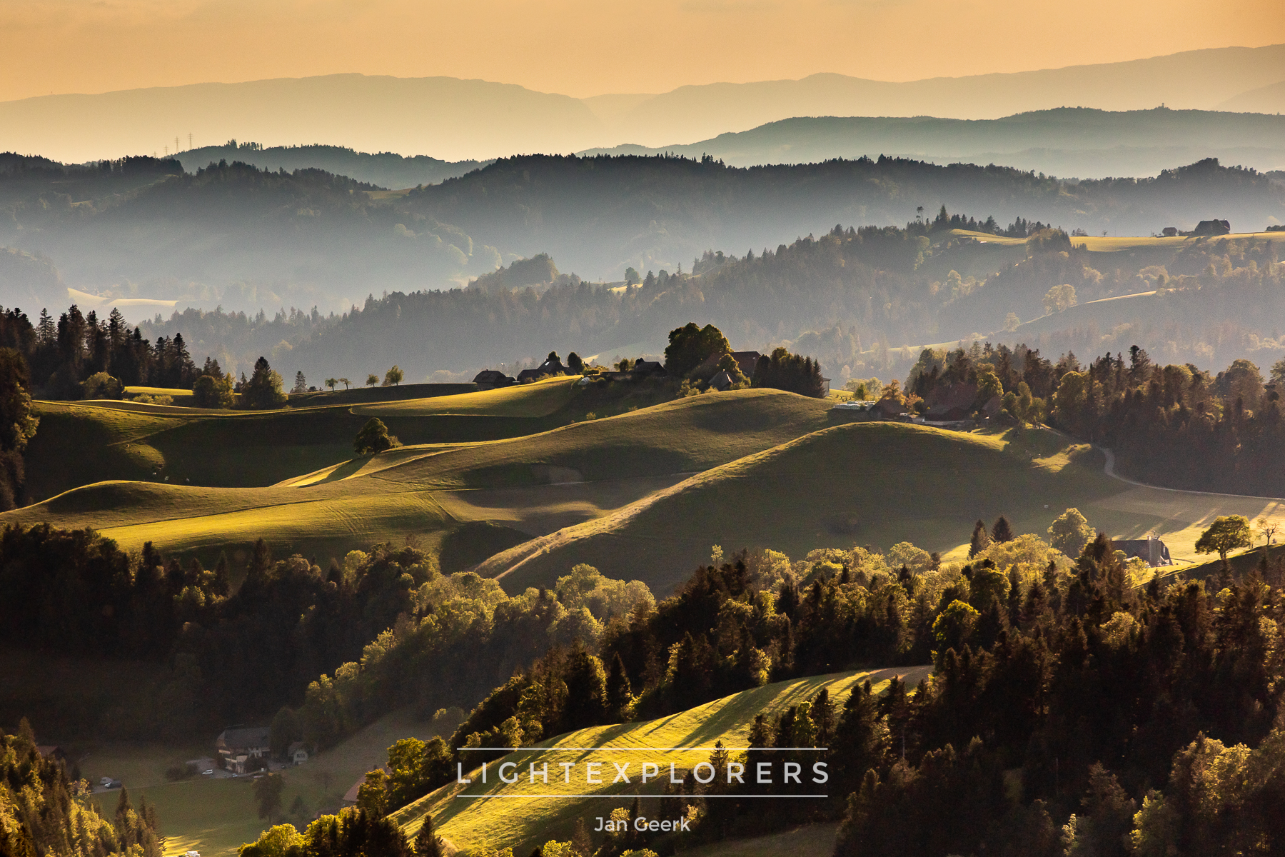 Hügellandschaft Bern Emmental — Fotokurs Lightexplorers