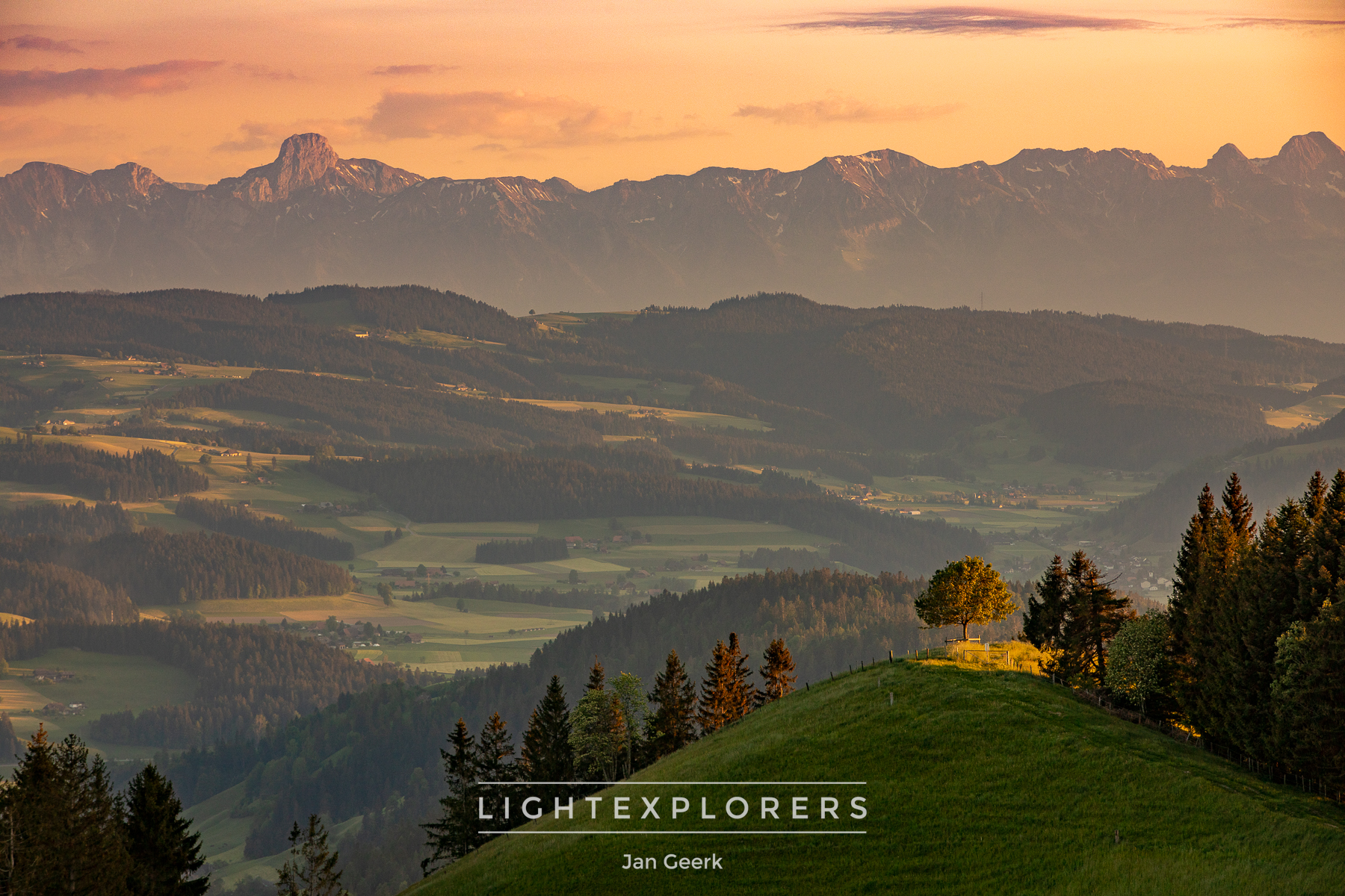 Hügellandschaft Berner Mittelland — Fotoworkshop Emmental