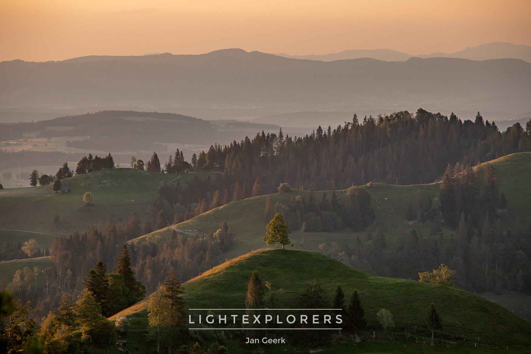 Hügellandschaft Emmental Herbst — Fotoworkshop Lightexplorers