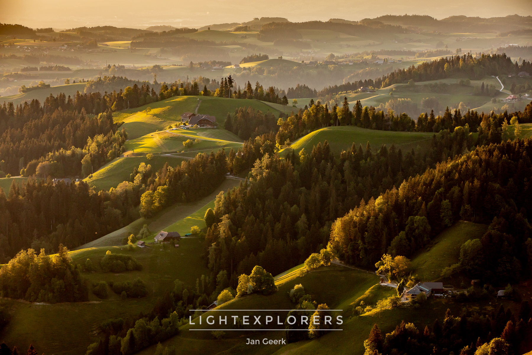 Hügellandschaft Emmental — Lightexplorers Fotoworkshop