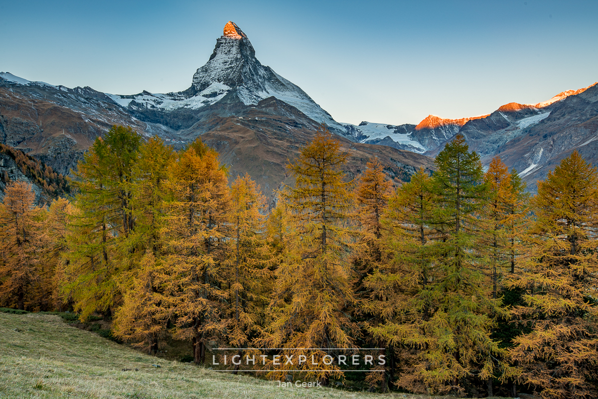 Matterhorn Alpen Lichtstimmung — Fotoworkshop Lightexplorers