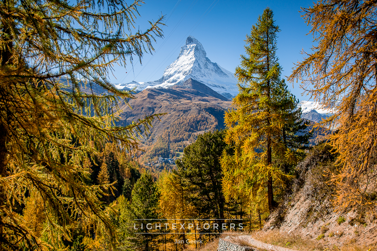 Matterhorn Sonnenuntergang Alpen — Fotoworkshop Lightexplorers