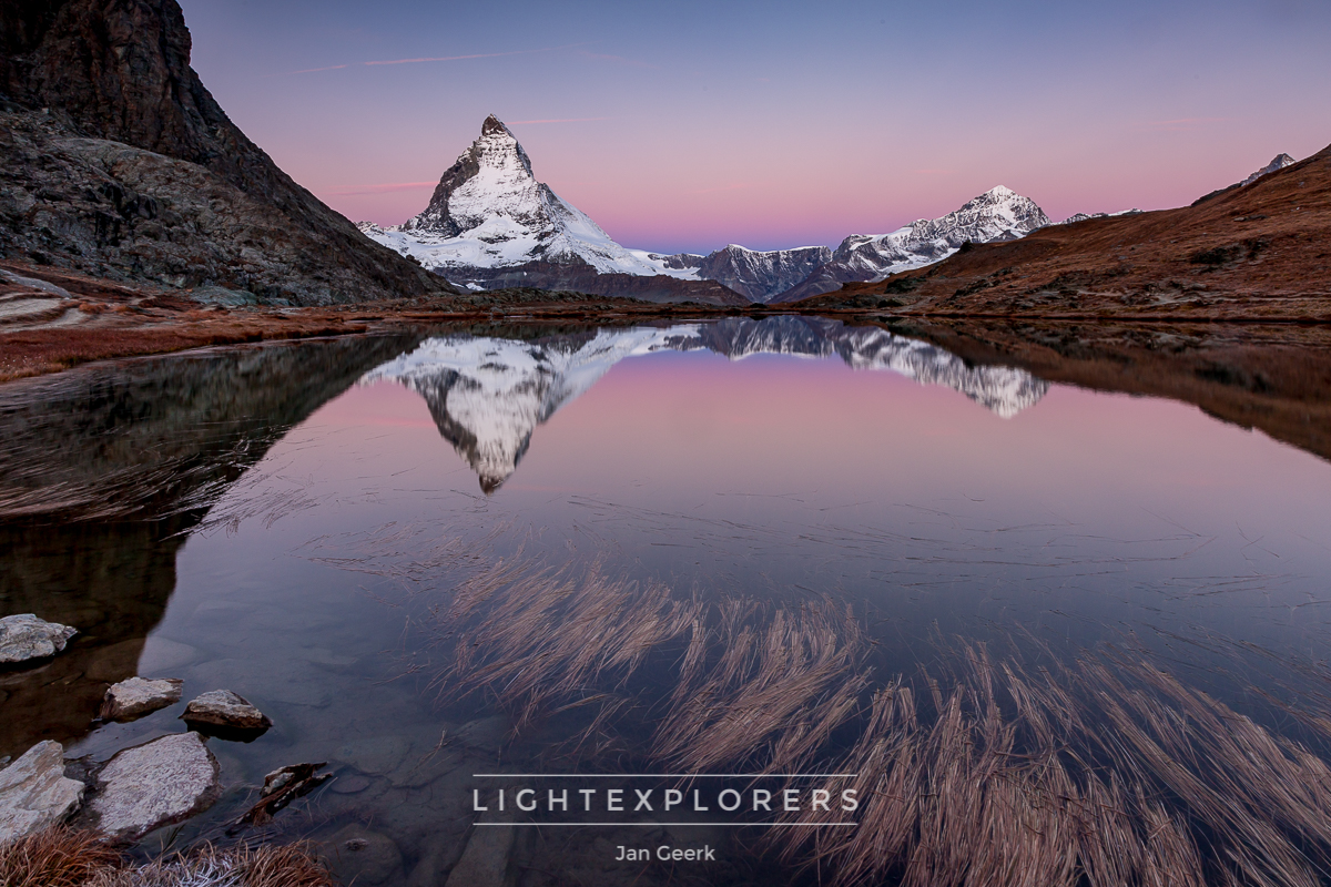 Matterhorn Zermatt Herbst Stimmung — Fotografie Workshop